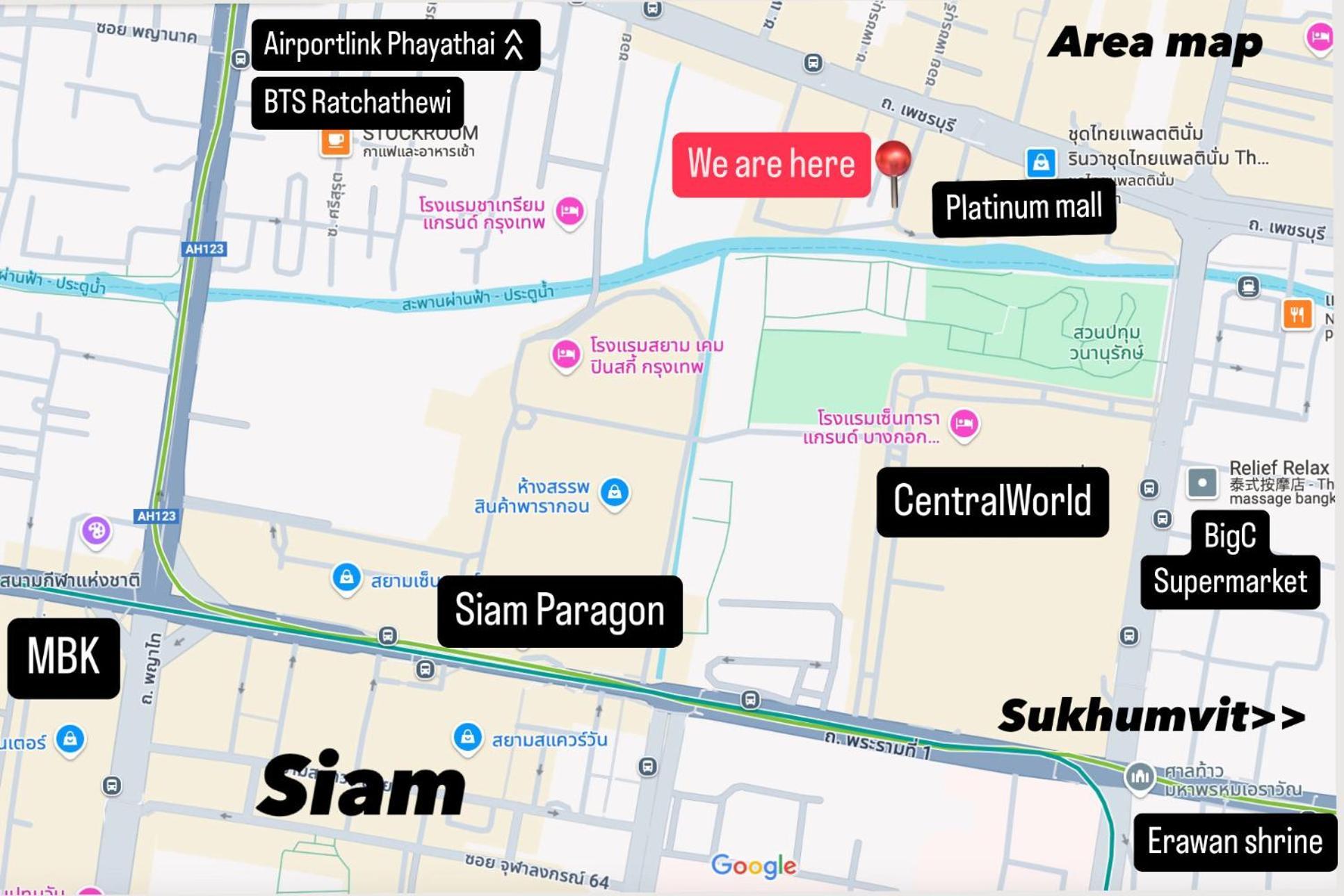 Platinum Premium Deluxe Apartments Bangkok Eksteriør billede